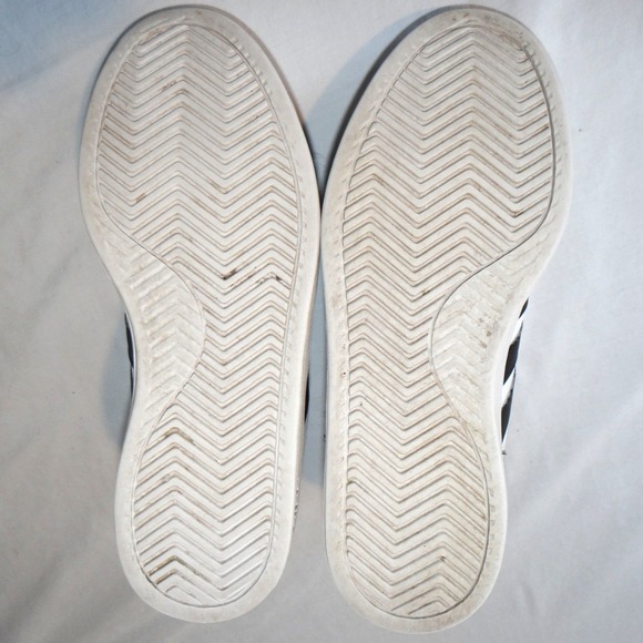 Adidas Grand Court 2.0 Shoes White Black Stripes Low Top Sneakers Mens Size 7 - Picture 7 of 7